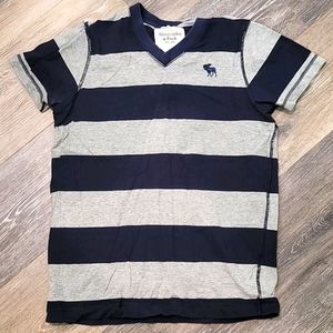 Abercrombie & Fitch Striped Muscle Tee